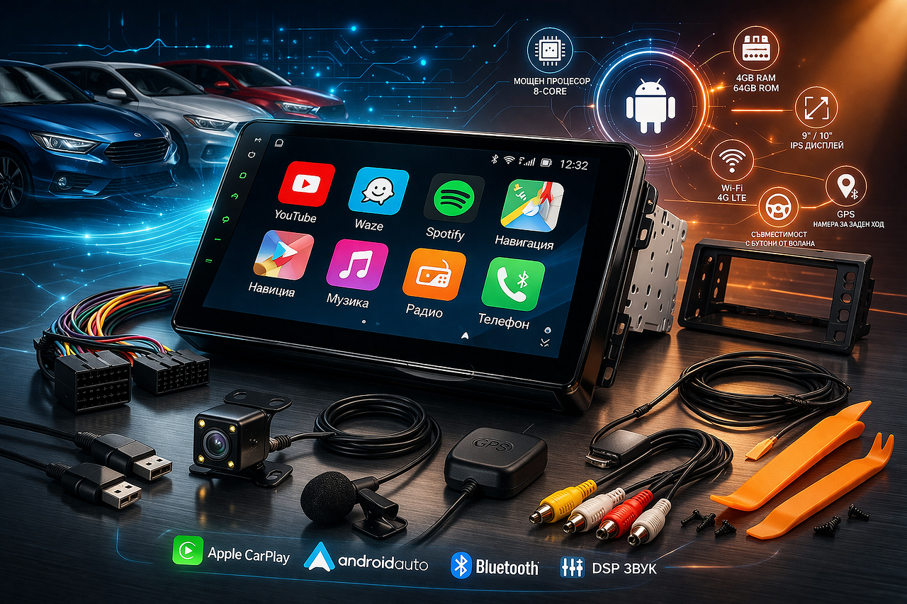 Какво е Android мултимедия за автомобил и защо да я изберете?